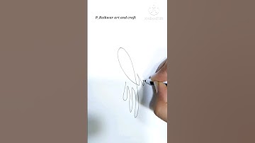 One line art #shorts #viral #satisfying #p_raikwarartandcraft #art