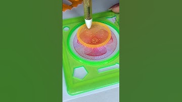 Spirograph: The Art of Making Infinite Patterns♾#spirograph #satisfying #usa #pattern #asmr #shorts