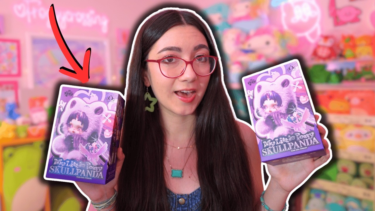 opening MY LITTLE PONY SKULLPANDAS from POPMART!