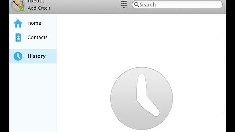 Removing Recent Chats On Skype On A Samsung Tablet - Part 2