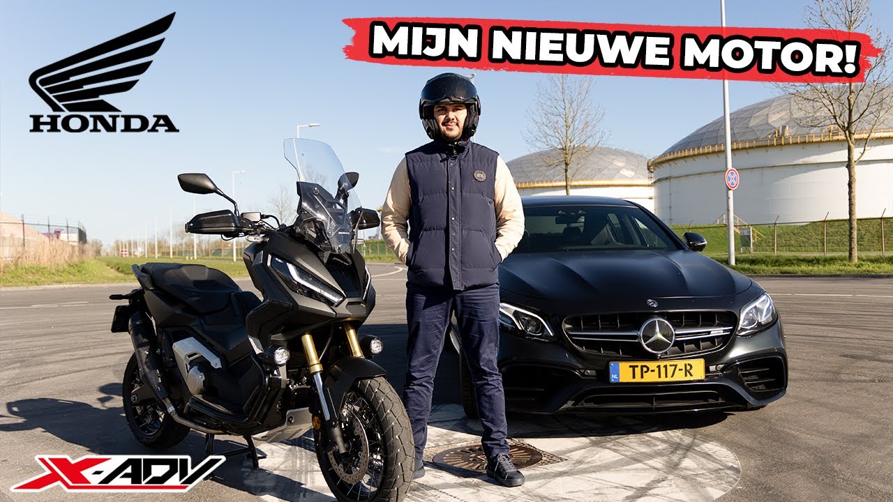 MIJN NIEUWE MOTOR! DE NIEUWSTE HONDA X-ADV 750 (2023) met Akrapovic uitlaat. | EmreDrives