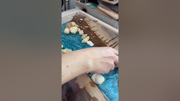 Building A River Rock Table - Part 5: Arranging the Rocks - IG Video