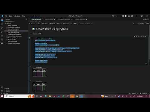 How to Create Beautiful Tables in Python Using Rich Library 📊 | Python Tutorial
