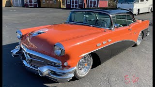 Buick Special Classic two door hardtop on air bags 1956 Buick Special