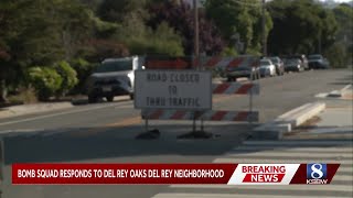 Suspected military ordnance found at Del Rey Oaks home, police say