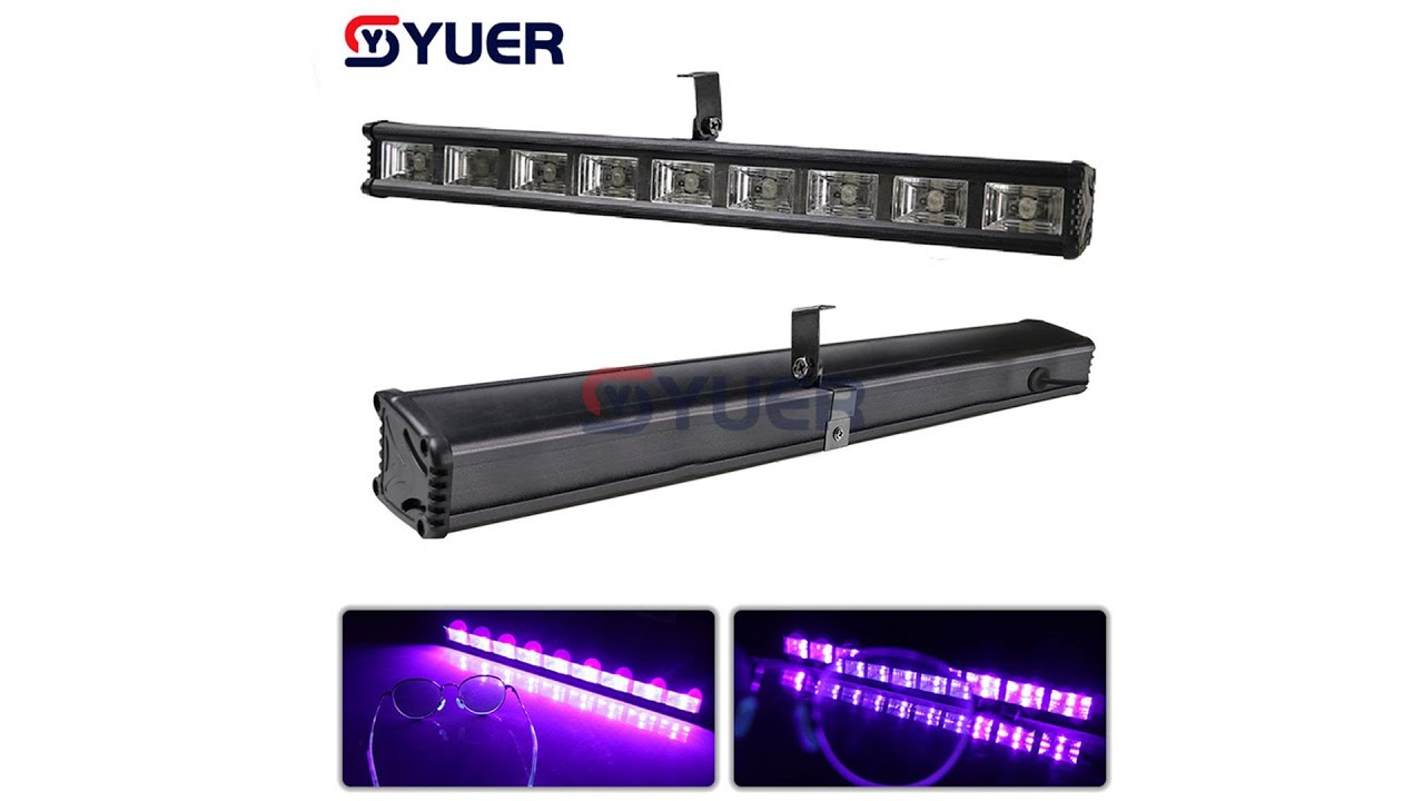 YUER™️ NEW 9X2w Led Ultraviolet Lights Aluminum Flat Dyeing UV Light