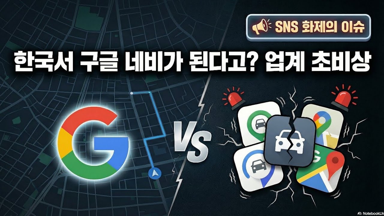 [SNS🔥] 1500억 들인 한국 지도 데이터 공짜로 꿀꺽? 🤯 구글 진출의 소름돋는 내막 🗺️ 