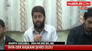 Diyarbakır'da İHYA DER Başkanı Aytaç Baran Öldürüldü
