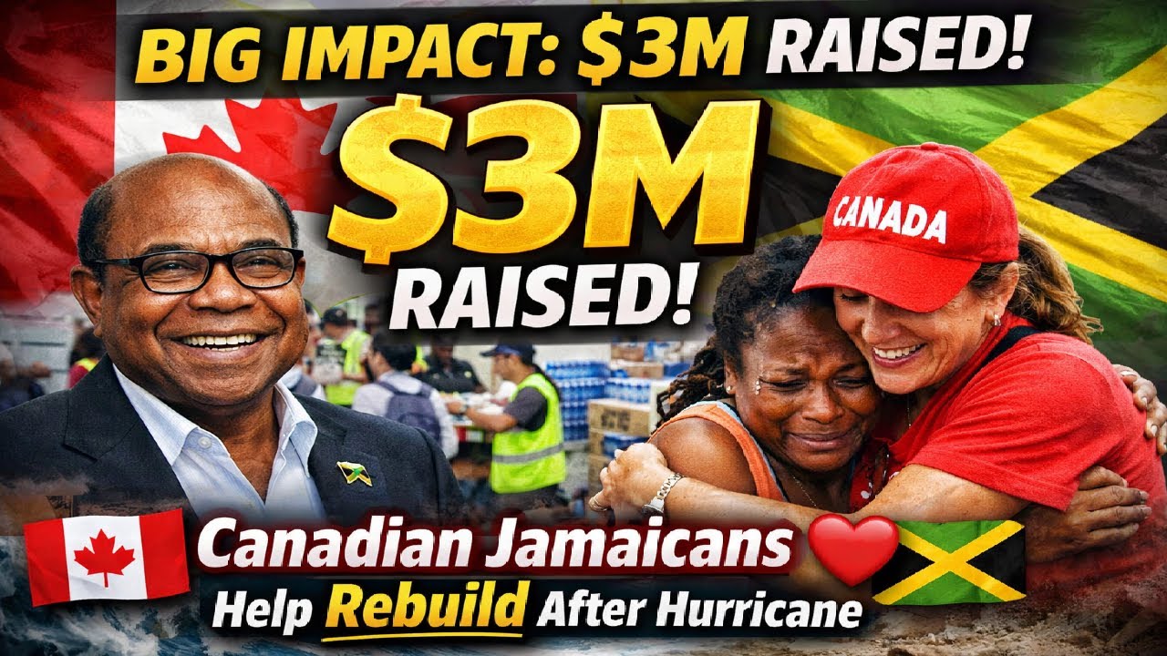 Canadian Diaspora Raises $3 Million for Jamaica After Hurricane!  Tourism Boost