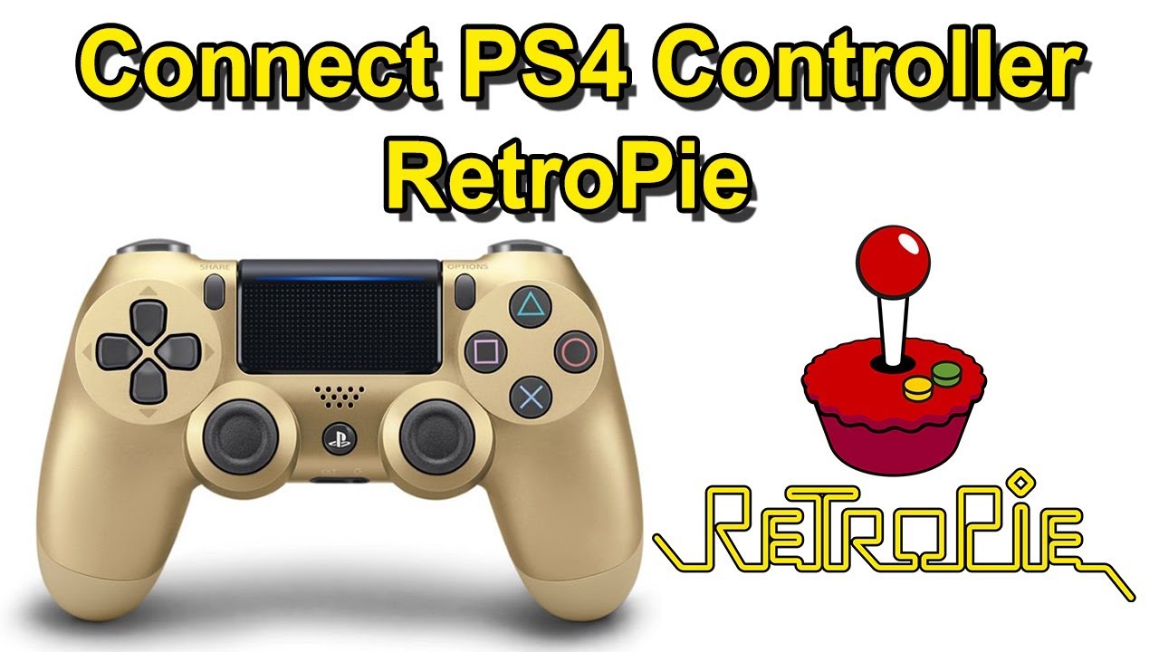 Retropie Ps4 Controller Tutorial How To Pair The Ds4 To Your Raspberry Pi Youtube