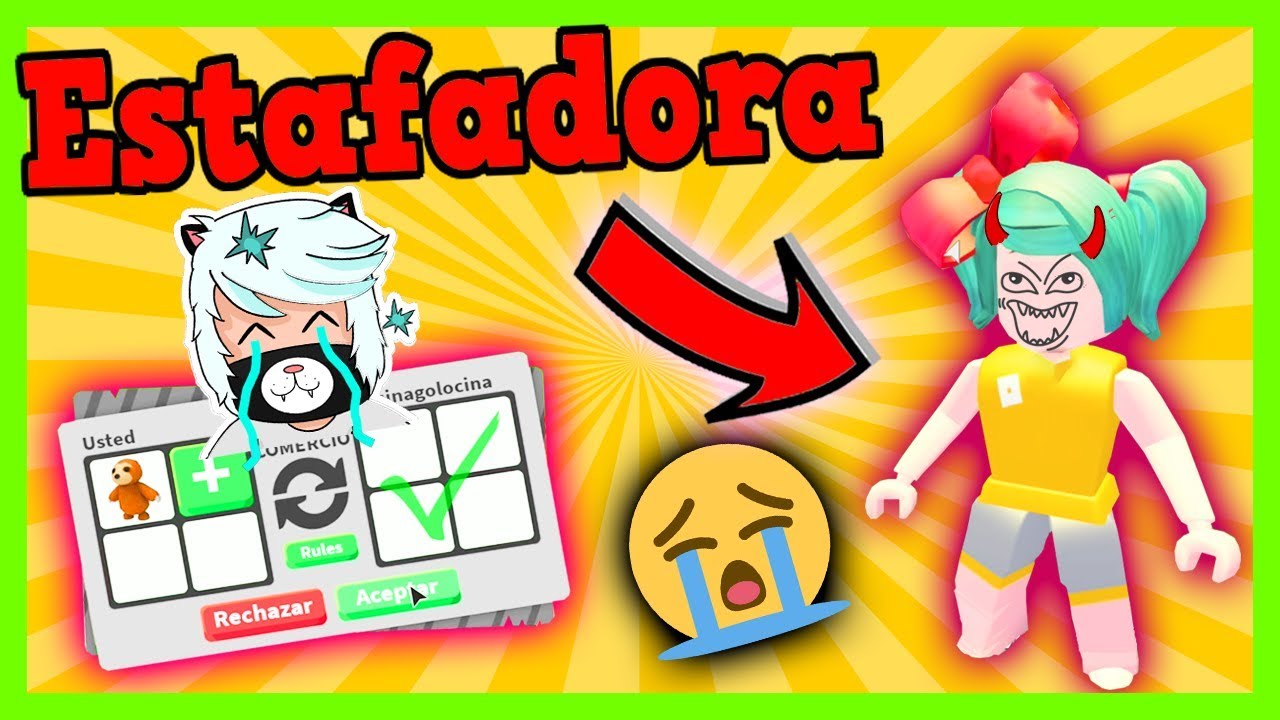 Me Estafaron En Adopt Me Experimento Social Roblox Youtube - mi primera estafa en adopt me experimento social roblox