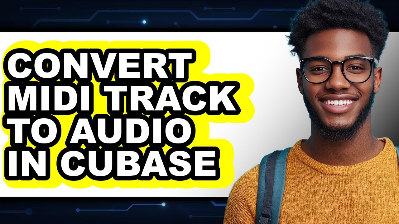 How to Convert Midi Track to Audio in Cubase - Full Guide
