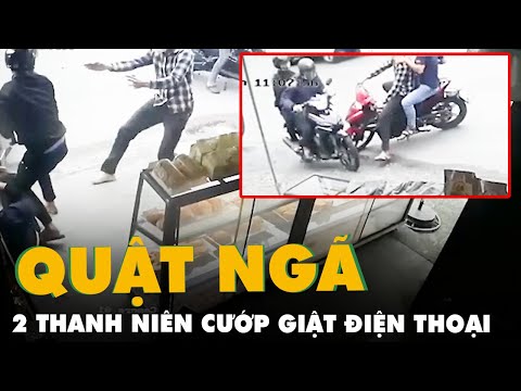 Video Trinh sát hình sự quật ngã 2 thanh niên cướp giật điện... - youtube