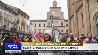 Milano Cortina 2026 Winter Olympics Stage 41 Of Torch Relay Sees Flame Arrive In Brescia