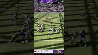 Fred Warner gets into the path of the pass and snags an interception #49ers #madden #nfl #shorts