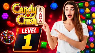 Candy Crush Saga Level 1 | First Level Android Gameplay screenshot 5