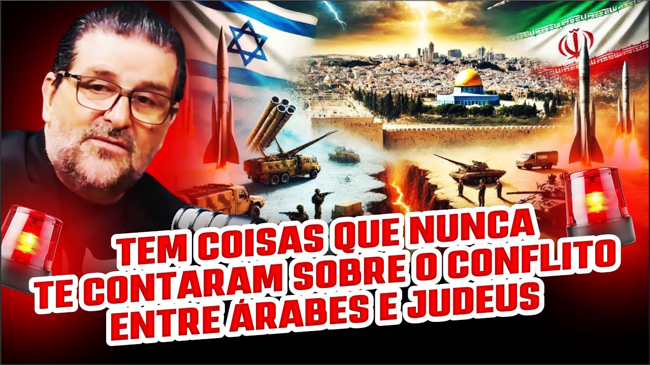 VOU REVELAR A VERDADE SOBRE O CONFLITO ENTRE JUDEUS E ÁRABES. | RABINO YOSSEF AKIVA 