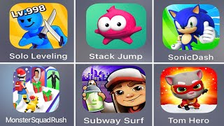 SubWay Surf, Solo Leveling, Stretch Leds, Monster Squad Rush, Tom Hero, Tom Gold Run screenshot 4