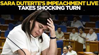 Philippines Senate Live | Sara Duterte Impeachment | Senate Plenary Session Live | Philippines News
