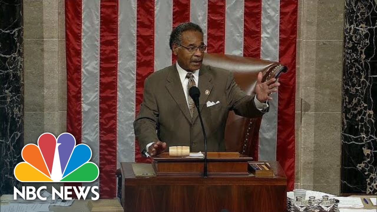 Representative Emanuel Cleaver: 'I Abandon The Chair' Over Partisan Rules Debate | NBC News