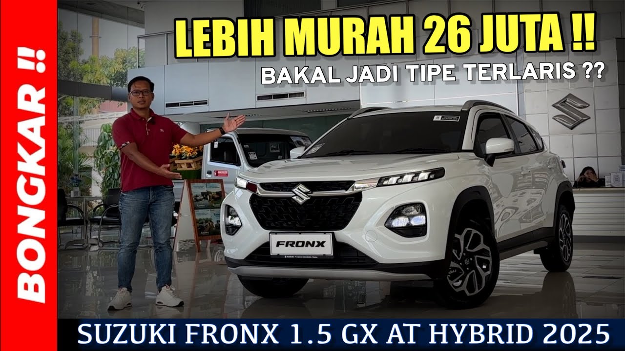 Bongkar !! SUZUKI FRONX 1.5 GX AT 2025 || REVIEW EXTERIOR INTERIOR LEBIH WORTH DARI TIPE TERTINGGI ?