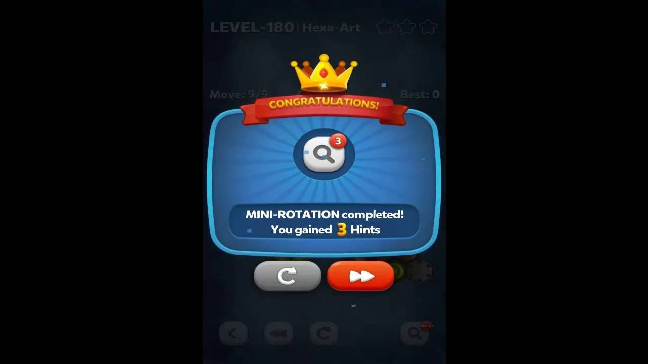 Pipe Lines: Hexa Mini Rotation Pack - Level 180 Solution