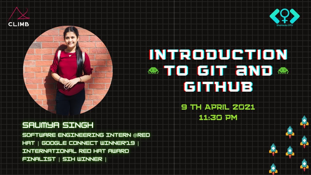 Introduction to Git and GitHub - SheHacks DTU - YouTube