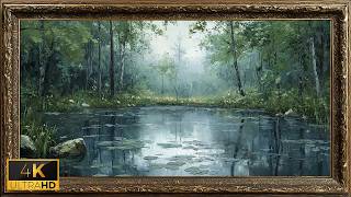 Spring Forest Pond Rain 2 Hour 4K Screensaver for Samsung Frame TV & CanvasTV Art screenshot 4
