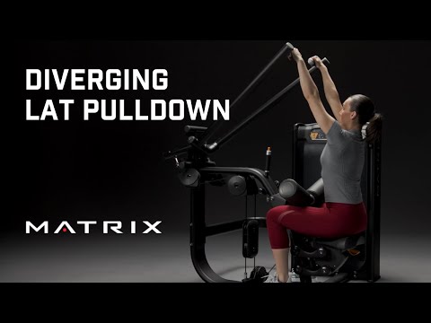 Ultra Series | Diverging Lat Pulldown | Back and Arm Exercises