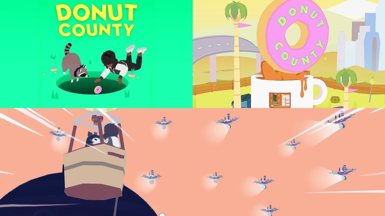 Donut County Story and Boss Fight | Xbox One S (2021)