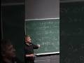 Professor McLoughlin Shares an Anecdote from #princeton . #physics #maths #yang #pauli #oppenheimer