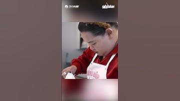 Tiktoker Mai Kim Liên "dấn thân" làm Baker #supercake #sieubanh #cake #cakedecorating #shorts