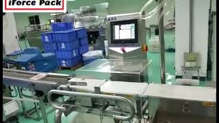 Automatic carton box weighing checking machine box weight checker line