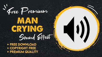 Man Cry Sound Effect (Sad Guy crying and Whimmering) | FREE 4K DOWNLOAD - NO COPYRIGHT