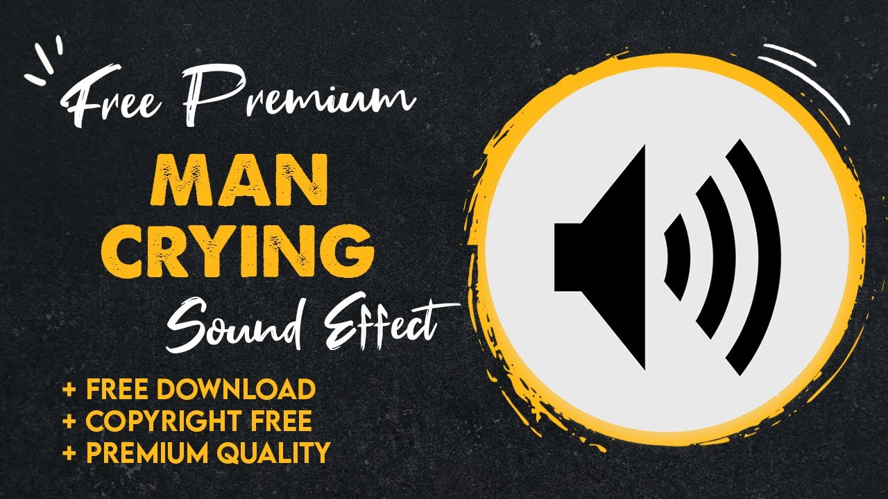 Man Cry Sound Effect (Sad Guy crying and Whimmering) | FREE 4K DOWNLOAD