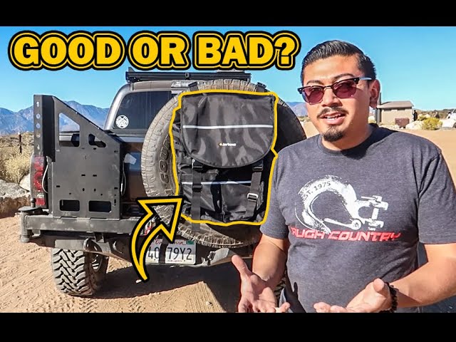 NO FADE Overland tool bags & spare tire tailgate trash bag 