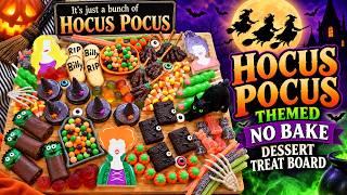 ✨Hocus Pocus Themed Dessert Board 🧙🏻| Easy No-Bake Halloween Treat Ideas
