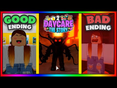 Daycare 2 Story All 2 Endings Roblox Youtube - daycare good ending horror game roblox youtube