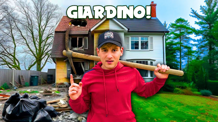 RICOSTRUISCO IL GIARDINO DI CASA MIA (STUDIO)