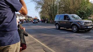 Keef Flint Funeral Procession