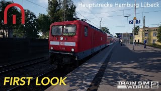 Train Sim World 2 - نظرة أولى على مسار هامبورغ إلى لوبيك Hauptstrecke Hamburg to Lübeck screenshot 3