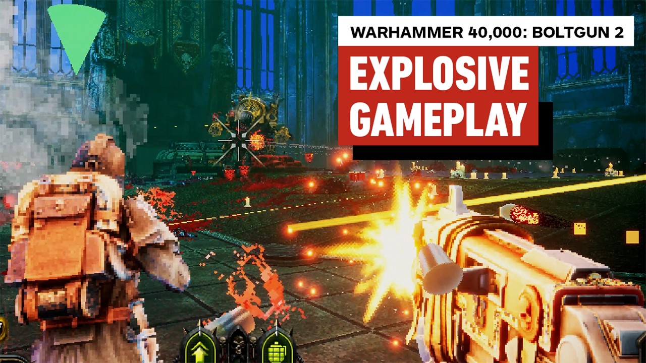 22 Minutes of explosive Warhammer 40,000: Boltgun 2 Gameplay