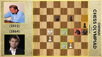 Magnus has 2 Queens? Challenge accepted! | Magnus Carlsen vs Zvonko Stanojoski | Chess Olympiad 2022