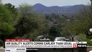 Air quality alerts coming earlier than normal in southern Arizona