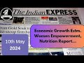 10th May 2024 | Today Indian Express Newspaper Editorial, Ideas Analysis | By Gargi Classes