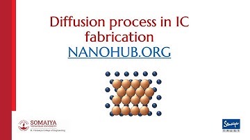 Diffusion process in IC Fabrication using Nanohub.org