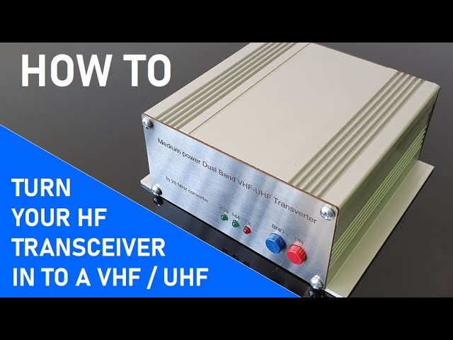 Tokyo Hy-Power HX-240, 2M to HF Transverter 10-80 m - YouTube
