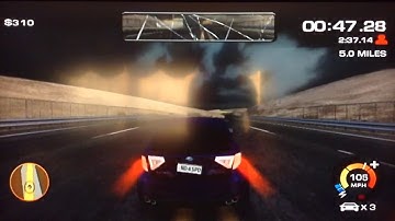 NFS: The Run (Wii) - Challenges - Intermediate - Las Vegas (Survival) | Subaru Impreza WRX STI