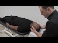 First Chiropractic Adjustment for Cameraman - Improvement in range of motion!