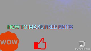 HOW TO MAKE FREE EDITS💜 screenshot 1